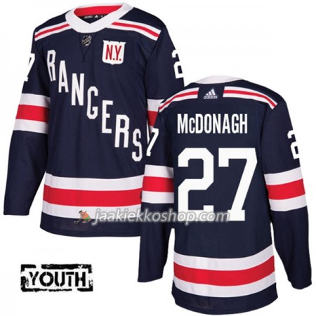 Lapsille NHL New York Rangers Pelipaita Ryan McDonagh 27 Adidas 2017-2018 Tummansininen 2018 Winter Classic Authentic Lapsille NHL New York Rangers Pelipaita Ryan McDonagh 27 Adidas 2017-2018 Tummansininen 2018 Winter Classic Authentic